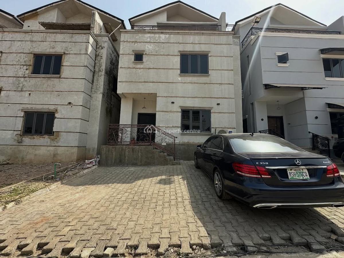 4 Bedroom Terrace Duplex with Boys Quarters (middle Unit), Wuye, Abuja, Terraced Duplex for Sale