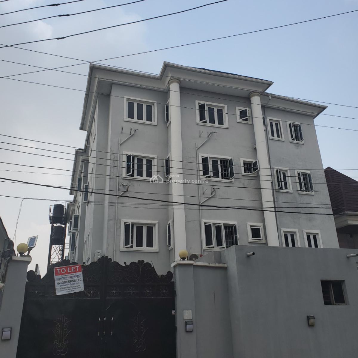Exquisite 3 Bedroom Flat Within a Secured Environment, Osapa, Lekki, Lagos, Flat / Apartment for Rent