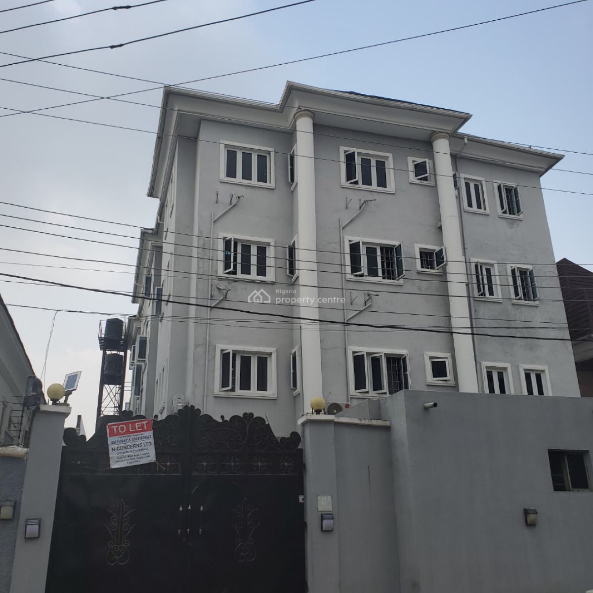 Exquisite 3 Bedroom Flat Within a Secured Environment, Osapa, Lekki, Lagos, Flat / Apartment for Rent