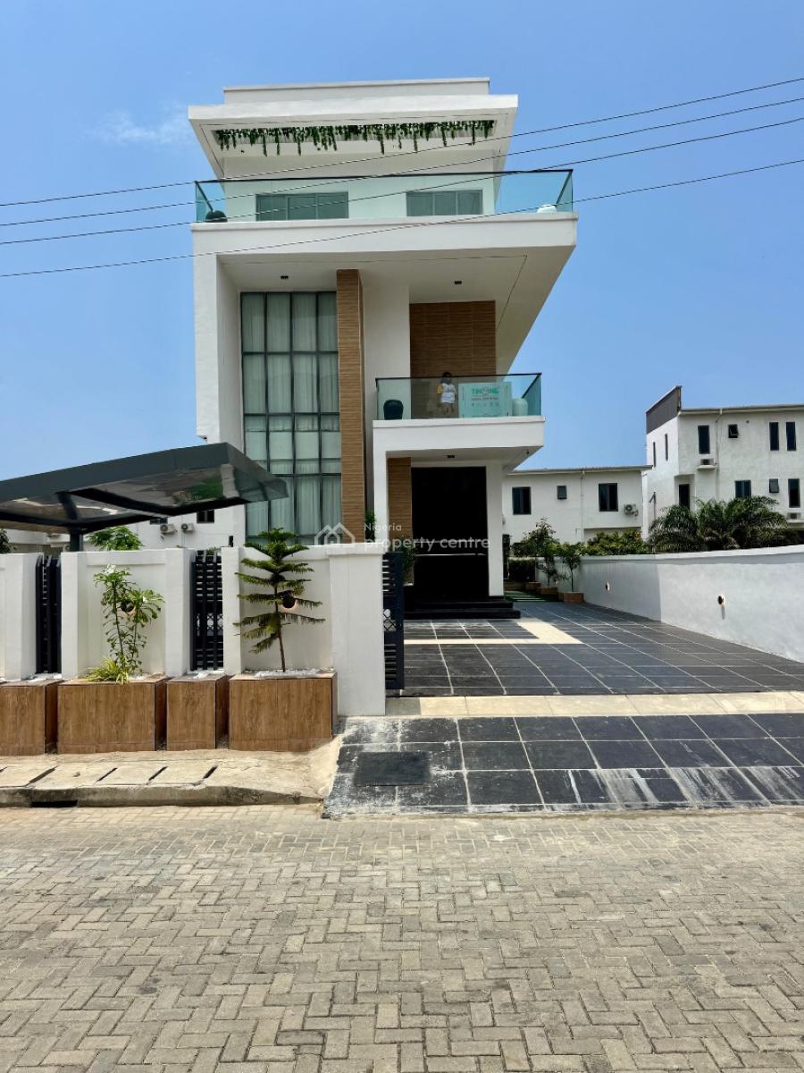 Magnificent 5 Bedroom   Detached Duplex with a Cinema & Pool, Ikate, Lekki, Lagos, Detached Duplex for Sale