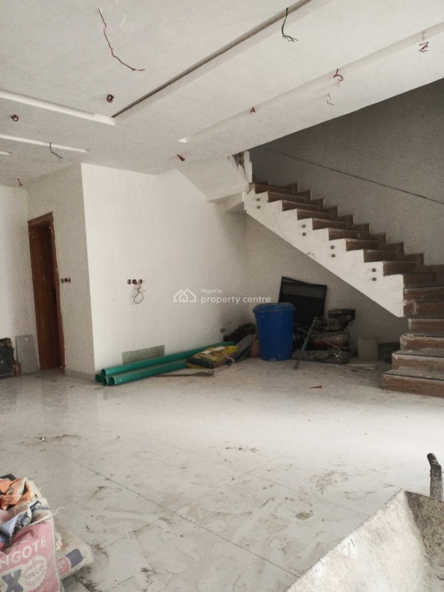 Newly Built 4 Bedroom Terrace Duplex with Spacious Bq, Rooms, Ikate Elegushi, Lekki, Lagos, Terraced Duplex for Sale