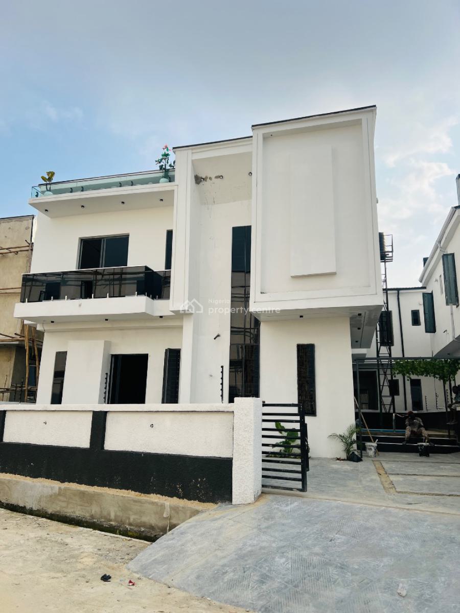 Luxury 5 Bedroom Detached Duplex with a Swimming Pool and a Bq, Lekki Palm City Estate, Ajah, Lagos, Detached Duplex for Sale