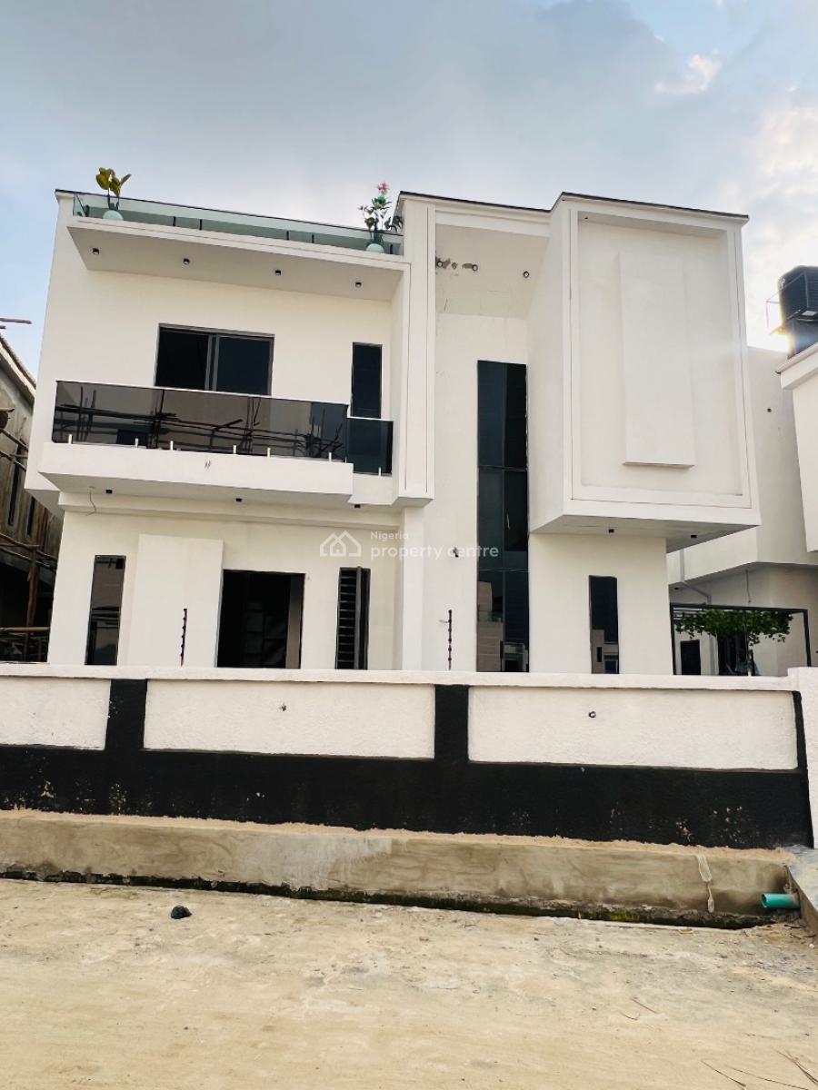 Luxury 5 Bedroom Detached Duplex with a Swimming Pool and a Bq, Lekki Palm City Estate, Ajah, Lagos, Detached Duplex for Sale