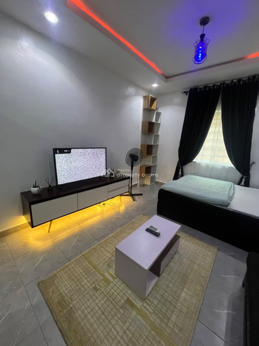Spacious Furnished Stuido Apartment, Lawal Street, Jibowu, Yaba, Lagos, Self Contain (single Rooms) for Rent