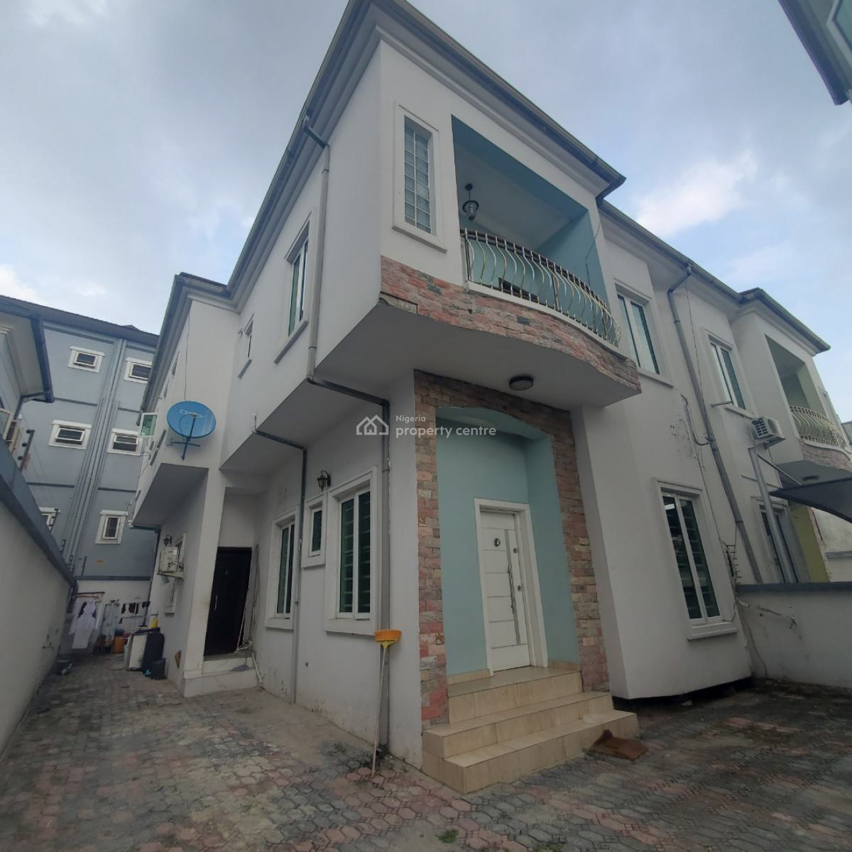 Stunning 4 Bedroom Duplex with a Bq, Osapa, Lekki, Lagos, House for Rent