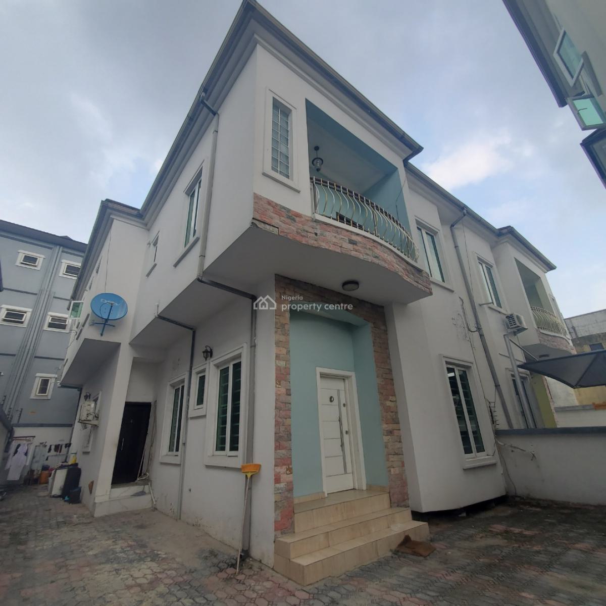 Stunning 4 Bedroom Duplex with a Bq, Osapa, Lekki, Lagos, House for Rent