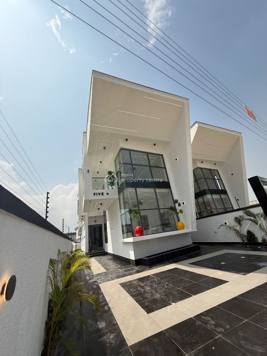 Luxury 5 Bedroom Fully Detached Duplex with a Cinema and a Gym, Lekki Palm City Estate, Ajah, Lagos, Detached Duplex for Sale