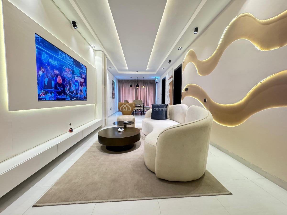 Brand New Luxury 2 Bedroom Apartment with Ps5, Ikate, Lekki, Lagos, House Short Let