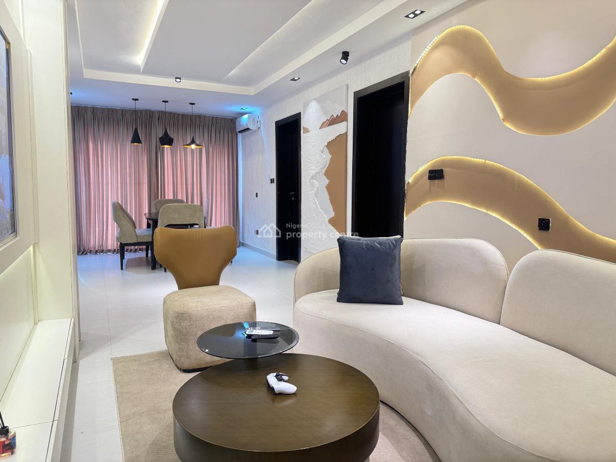 Brand New Luxury 2 Bedroom Apartment with Ps5, Ikate, Lekki, Lagos, House Short Let