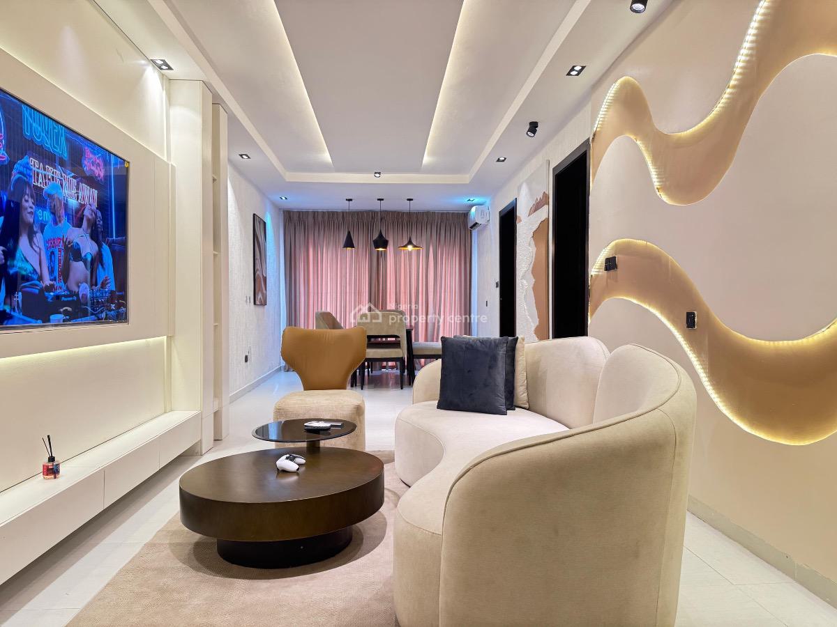 Brand New Luxury 2 Bedroom Apartment with Ps5, Ikate, Lekki, Lagos, House Short Let