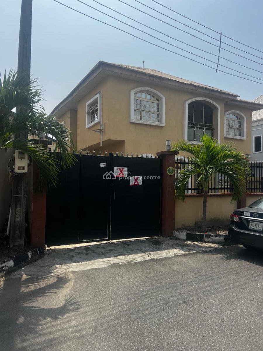 5 Bedroom Fully Detached House with 2 Rooms Bq, Chevron, Ikate, Lekki, Lagos, Detached Duplex for Rent