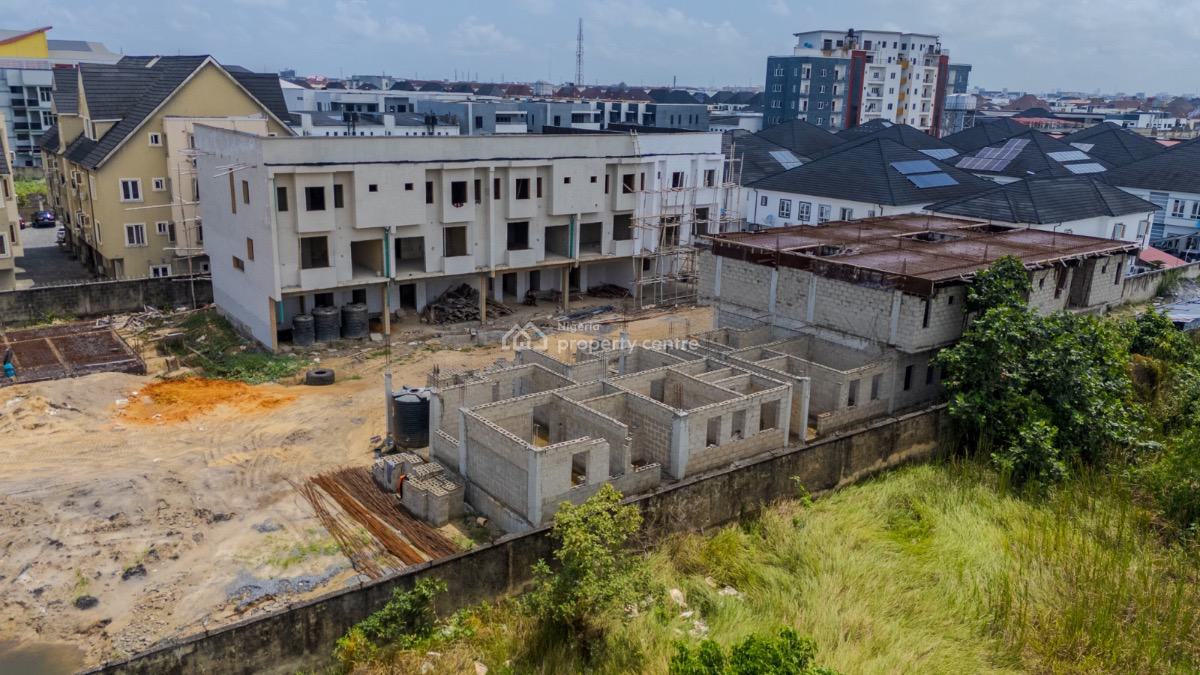 Most Secured 3 Bedroom Maisonette with Bq (shell), Osapa, Lekki, Lagos, House for Sale