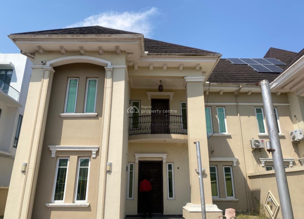 6 Bedroom Semi Detached Duplex with Bq, Pinnock Beach Estate, Osapa, Lekki, Lagos, Semi-detached Duplex for Rent