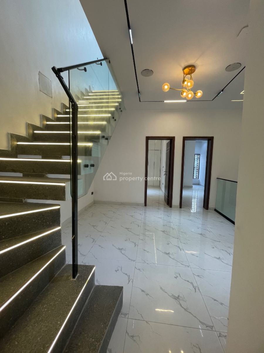 Luxury and Spacious 4 Bedroom Terrace Duplex with Pool and Bq, Osapa, Lekki, Lagos, Terraced Duplex for Sale