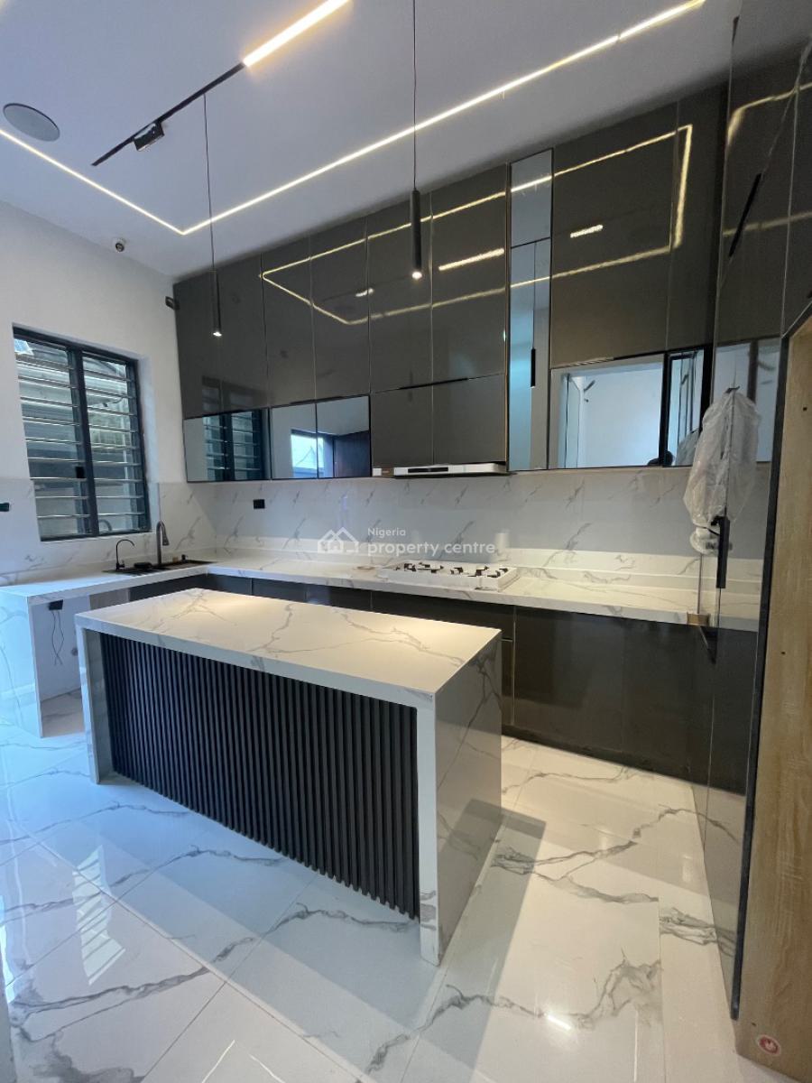 Luxury and Spacious 4 Bedroom Terrace Duplex with Pool and Bq, Osapa, Lekki, Lagos, Terraced Duplex for Sale