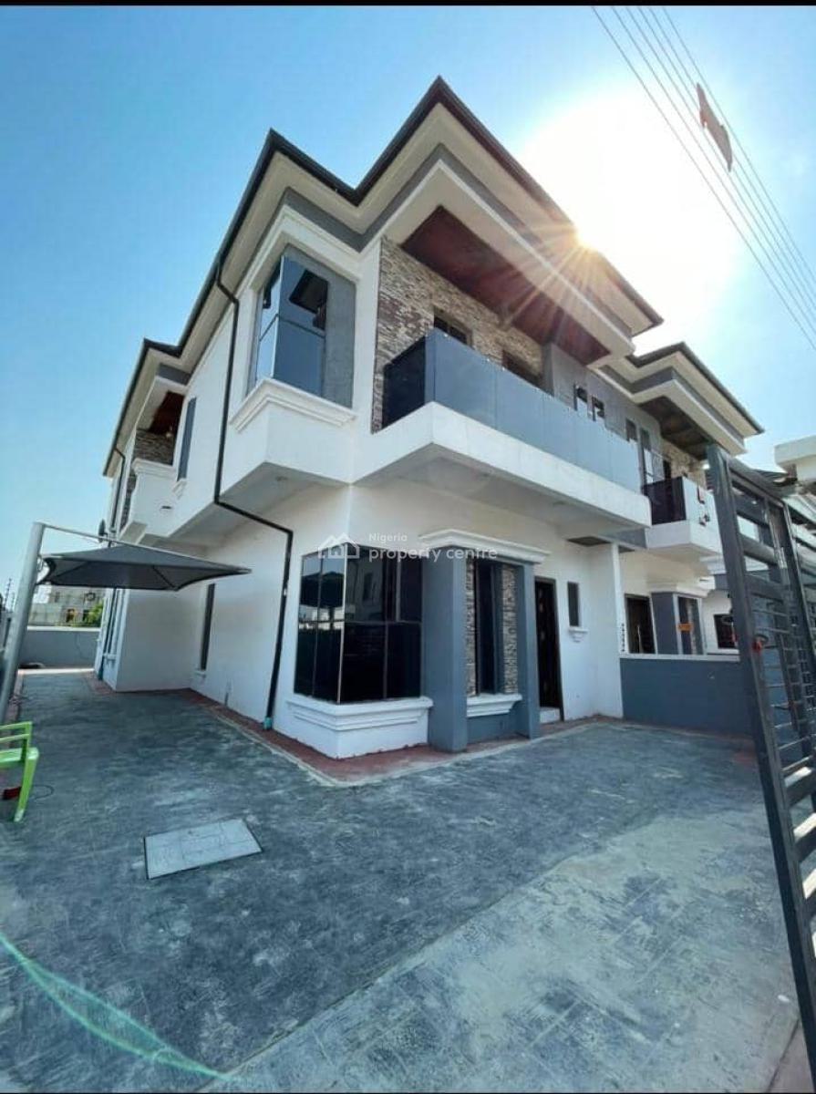 Luxurious & Spacious 4 Bedroom Duplex with a Room Boys Quarters, Royal Pine Estate, Ikota, Lekki, Lagos, Detached Duplex for Sale