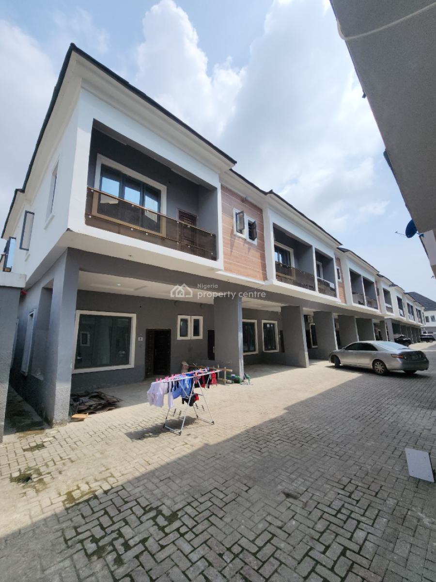 Lovely 4 Bedroom Terraced Duplex in a Secured Estate, Vgc, Lekki, Lagos, Terraced Duplex for Rent