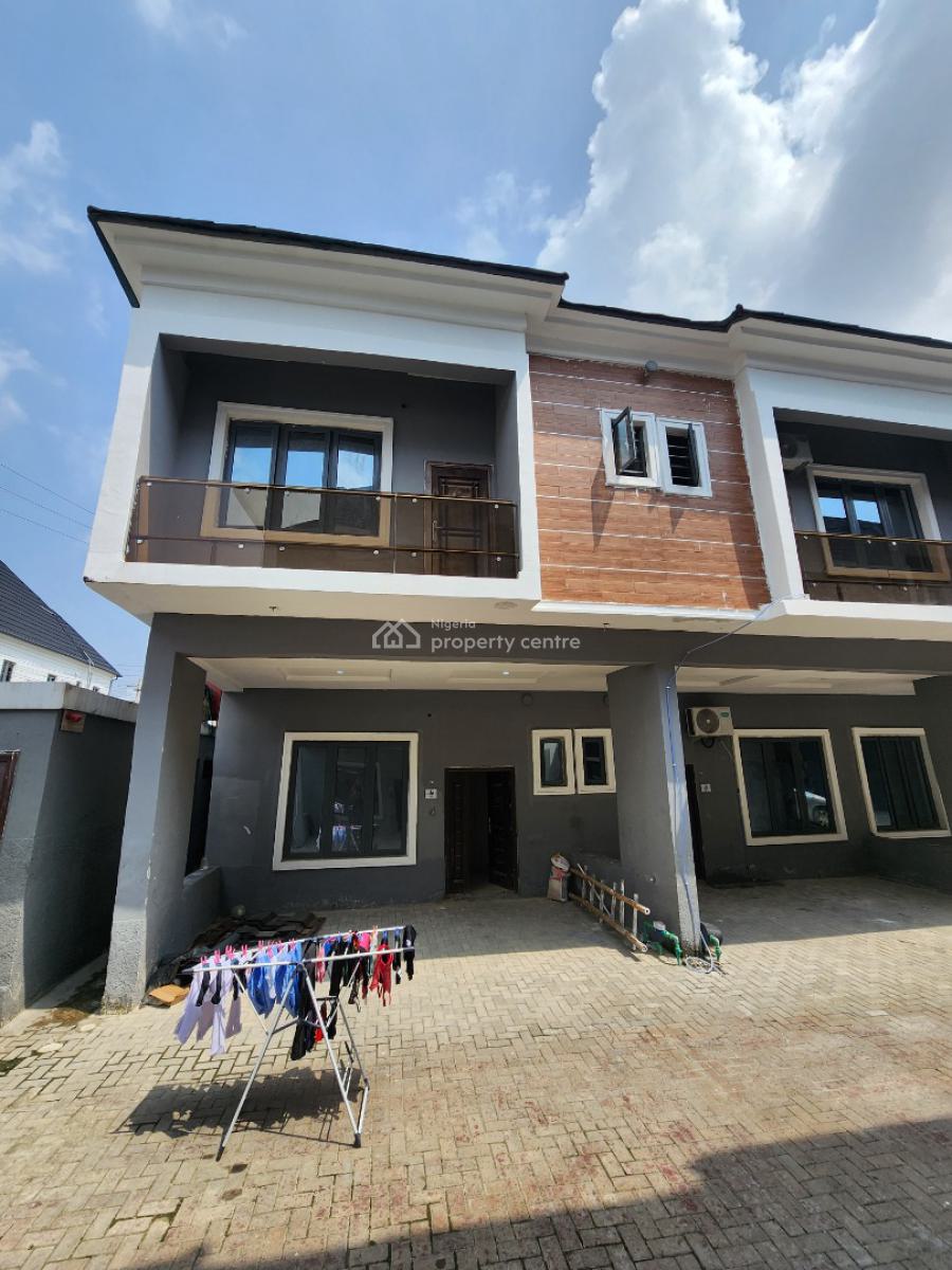 Lovely 4 Bedroom Terraced Duplex in a Secured Estate, Vgc, Lekki, Lagos, Terraced Duplex for Rent