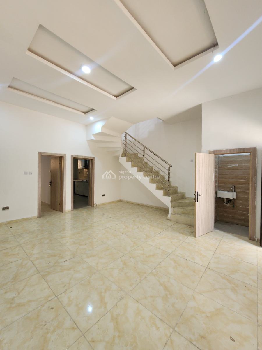 Lovely 4 Bedroom Terraced Duplex in a Secured Estate, Vgc, Lekki, Lagos, Terraced Duplex for Rent