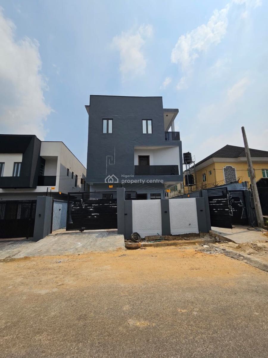 Lavishly Built 4 Bedroom Semi Detached with Bq, Ikeja, Lagos, Semi-detached Duplex for Sale