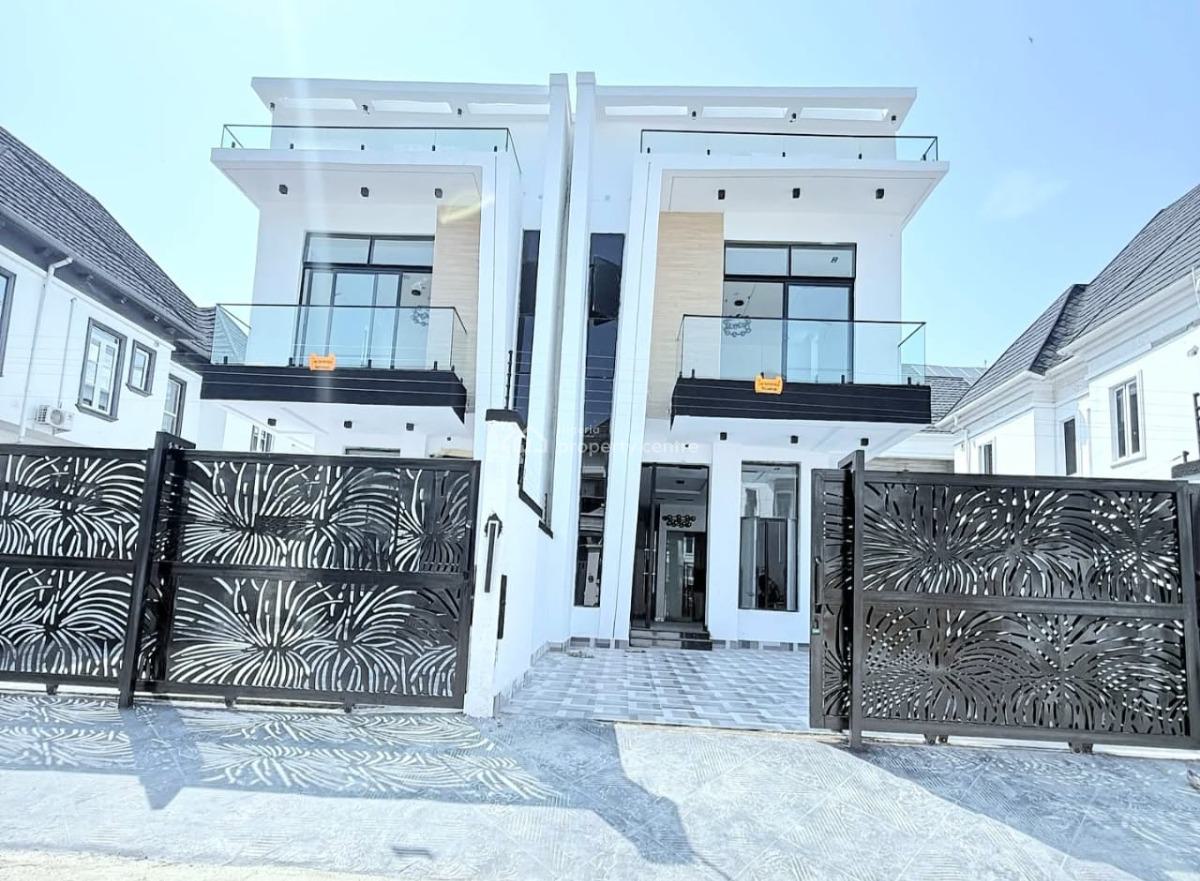 Stunning 4-bedroom Semi-detached Duplex, Orchid Road, Lekki, Lagos, Semi-detached Duplex for Sale