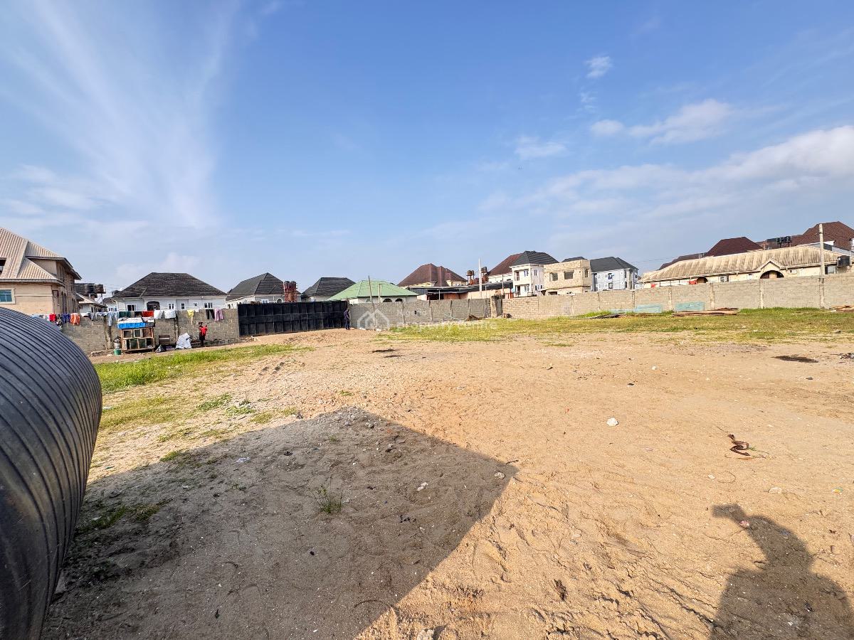 Fantastic Fully Fenced Land, Off Ago Palace Way, Okota, Isolo, Lagos, Mixed-use Land for Sale