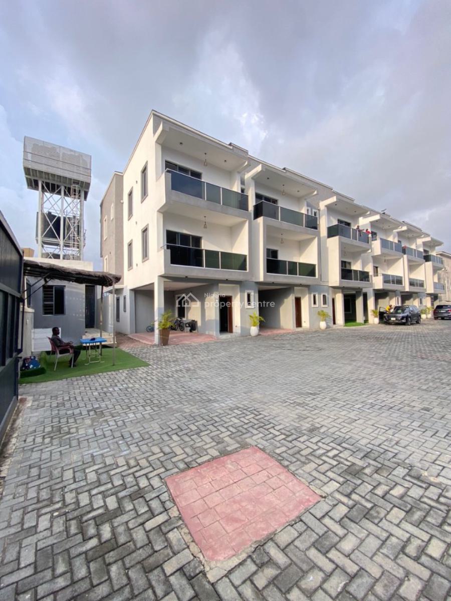 Spacious 4 Bedroom Terrace Duplex with Bq, Ikate, Lekki, Lagos, Terraced Duplex for Sale