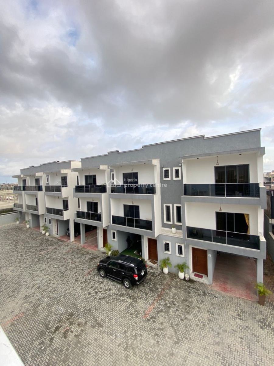 Spacious 4 Bedroom Terrace Duplex with Bq, Ikate, Lekki, Lagos, Terraced Duplex for Sale