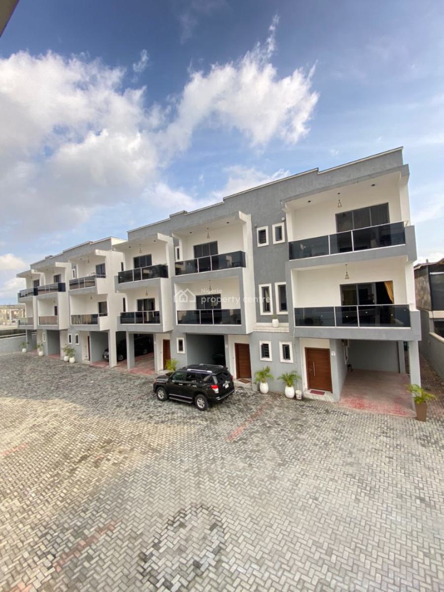 Spacious 4 Bedroom Terrace Duplex with Bq, Ikate, Lekki, Lagos, Terraced Duplex for Sale