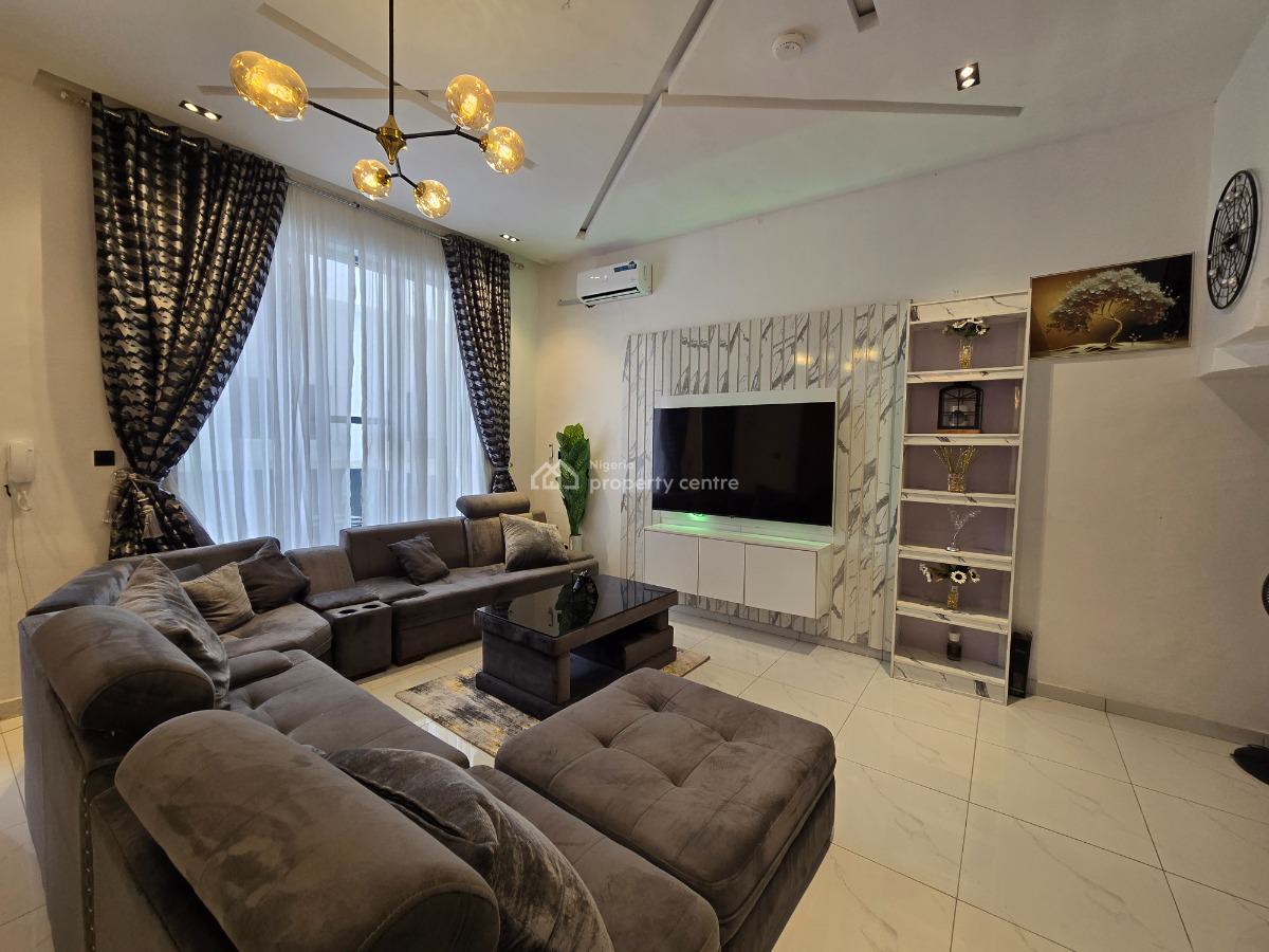 Fully Furnished & Exquisite 4 Bedroom Semi-detached Duplex with Bq, Harris Drive, Vgc, Lekki, Lagos, Semi-detached Duplex Short Let