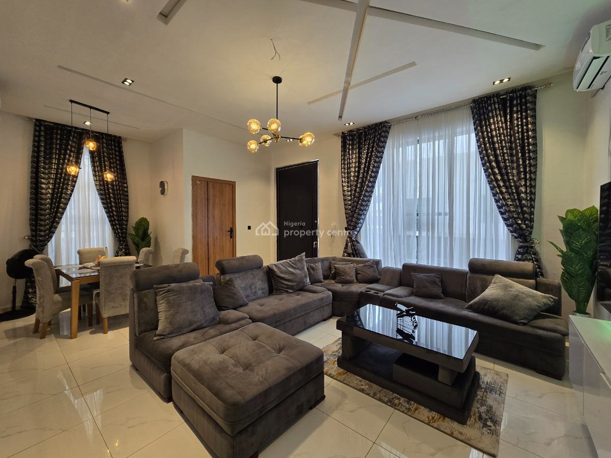 Fully Furnished & Exquisite 4 Bedroom Semi-detached Duplex with Bq, Harris Drive, Vgc, Lekki, Lagos, Semi-detached Duplex Short Let