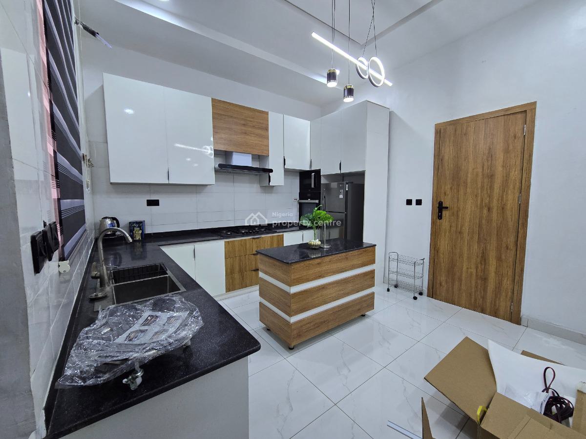 Fully Furnished & Exquisite 4 Bedroom Semi-detached Duplex with Bq, Harris Drive, Vgc, Lekki, Lagos, Semi-detached Duplex Short Let
