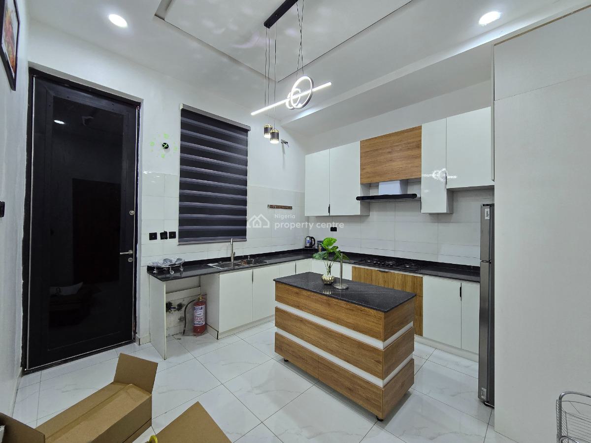 Fully Furnished & Exquisite 4 Bedroom Semi-detached Duplex with Bq, Harris Drive, Vgc, Lekki, Lagos, Semi-detached Duplex Short Let