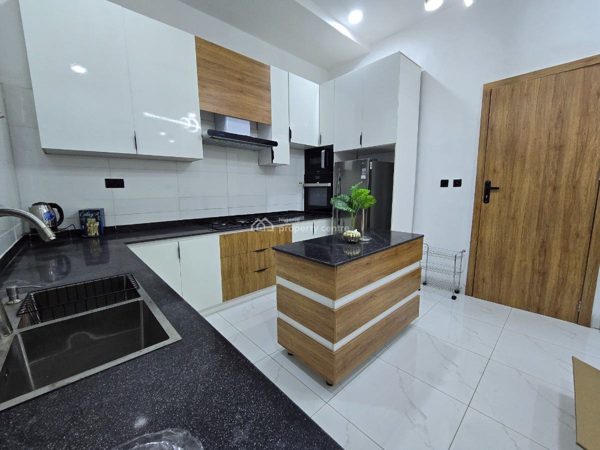 Fully Furnished & Exquisite 4 Bedroom Semi-detached Duplex with Bq, Harris Drive, Vgc, Lekki, Lagos, Semi-detached Duplex Short Let