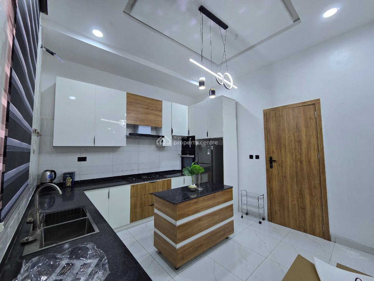 Fully Furnished & Exquisite 4 Bedroom Semi-detached Duplex with Bq, Harris Drive, Vgc, Lekki, Lagos, Semi-detached Duplex Short Let