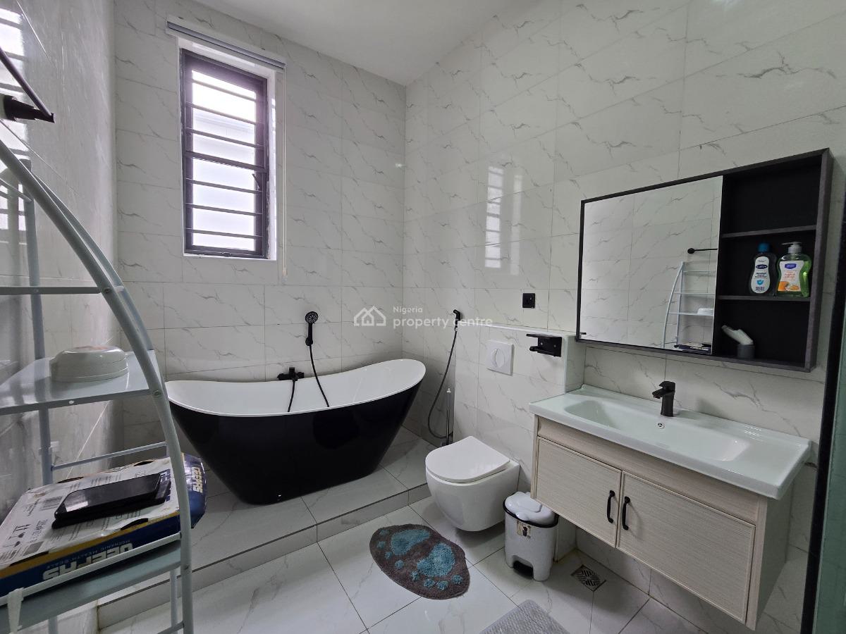 Fully Furnished & Exquisite 4 Bedroom Semi-detached Duplex with Bq, Harris Drive, Vgc, Lekki, Lagos, Semi-detached Duplex Short Let