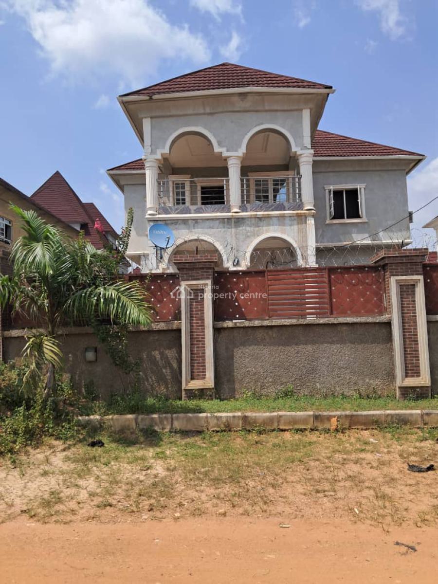 5 Bedroom with Bq, Around Sunnyvale Axis, Dakwo, Abuja, Detached Duplex for Rent