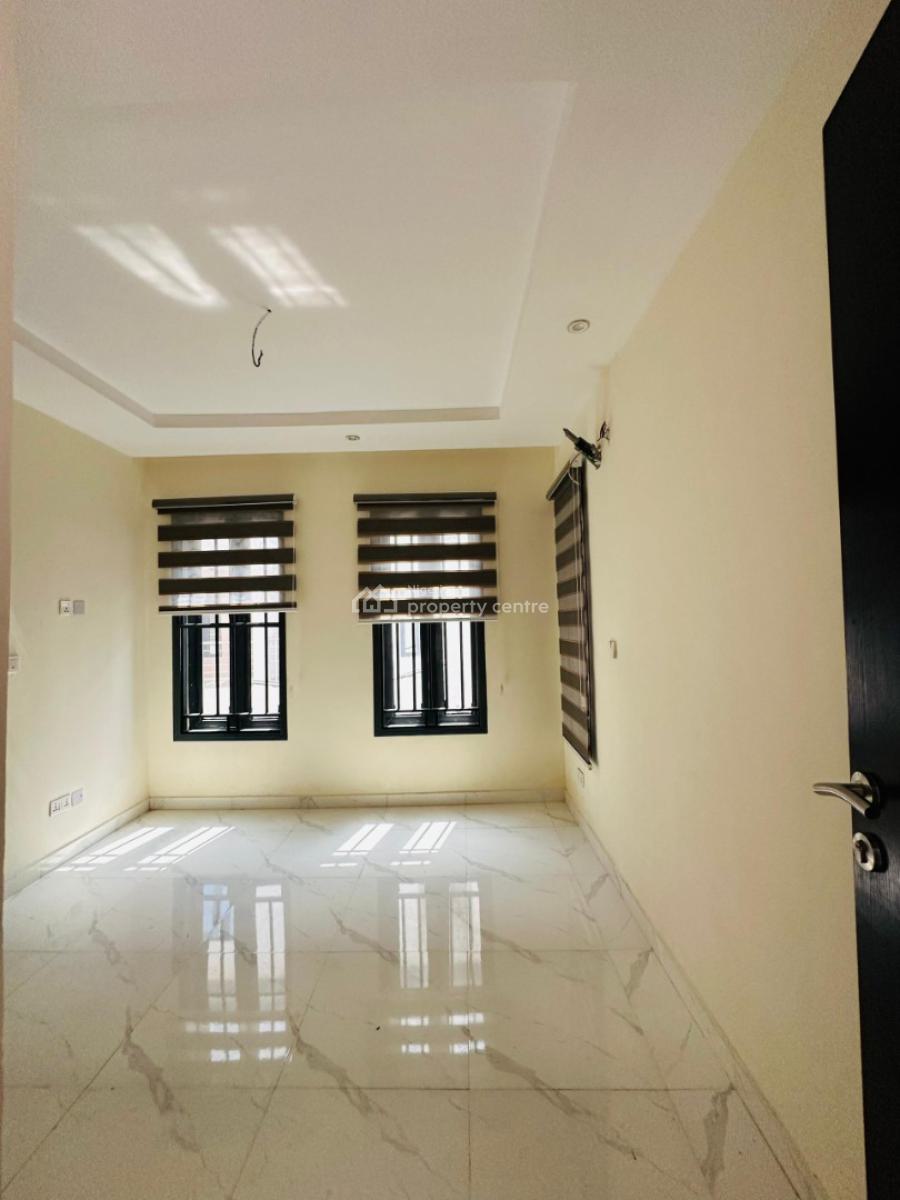 4 Bedroom Terrace Duplex with Bq, Fitted Kitchen and Solar, Ikate, Lekki, Lagos, Terraced Duplex for Rent