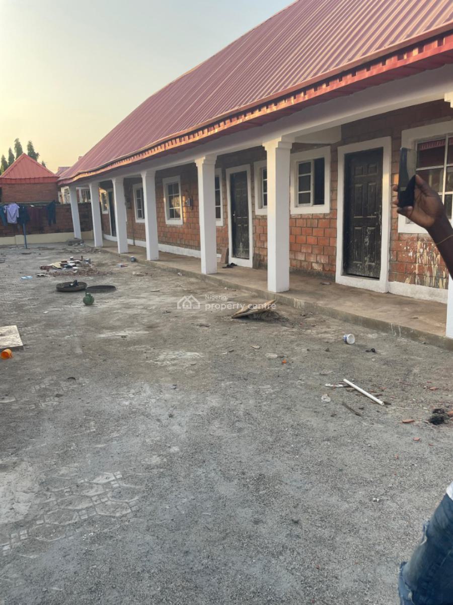 Fully Detached Bungalow with 3 Units of Bq in an Estate, Kubwa District, Kubwa, Abuja, Detached Bungalow for Rent