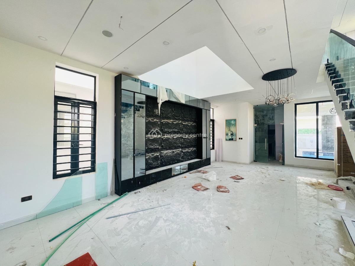 Luxury 5 Bedroom Contemporary Detached Duplex, Chevron Tollgate, Lekki, Lagos, Detached Duplex for Sale