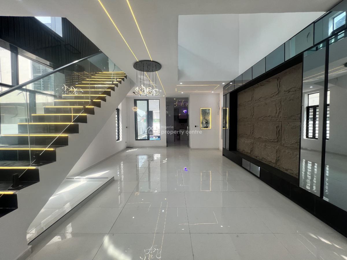 Luxury 5 Bedroom Contemporary Detached Duplex, Chevron Tollgate, Lekki, Lagos, Detached Duplex for Sale