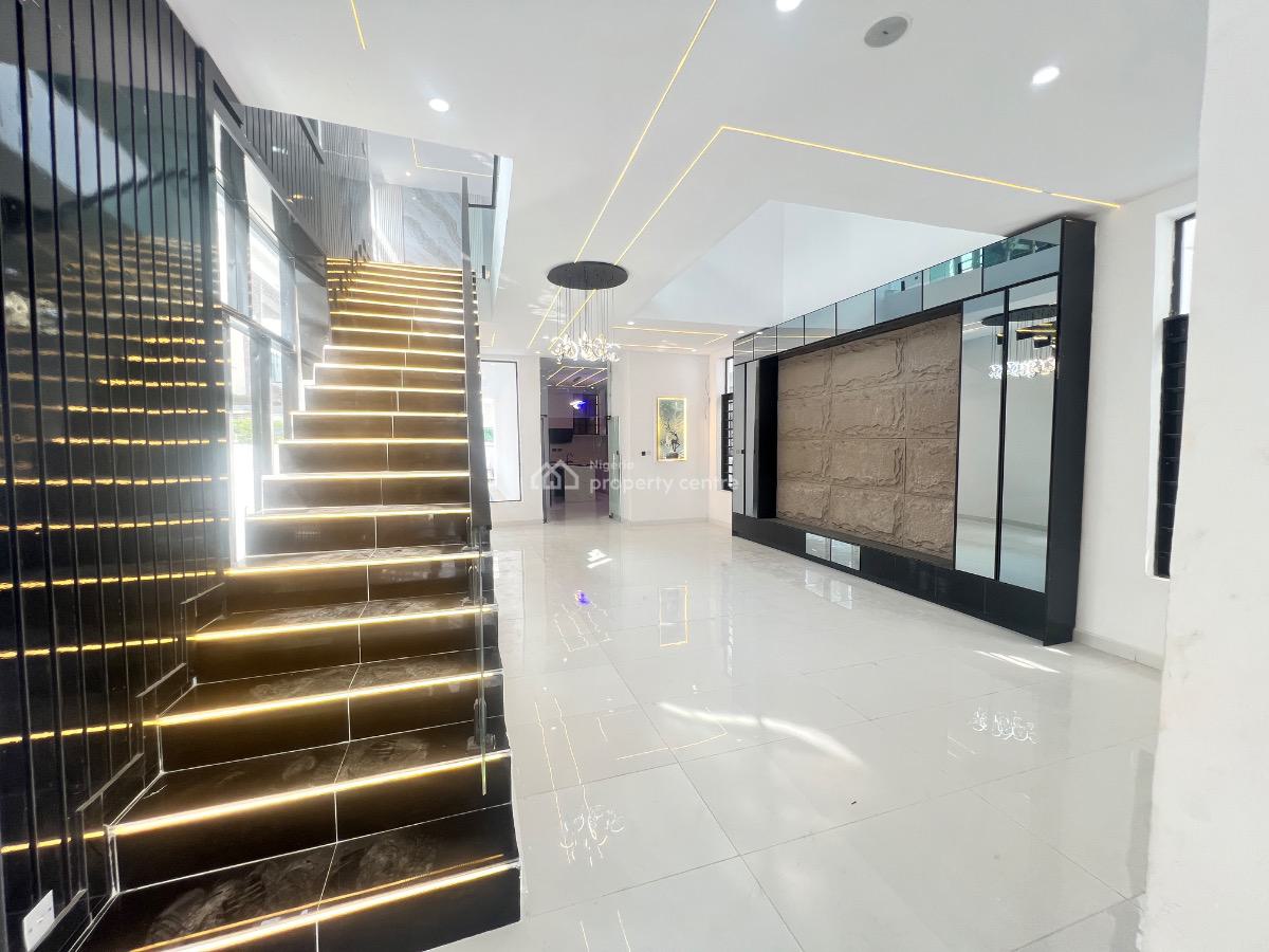 Luxury 5 Bedroom Contemporary Detached Duplex, Chevron Tollgate, Lekki, Lagos, Detached Duplex for Sale