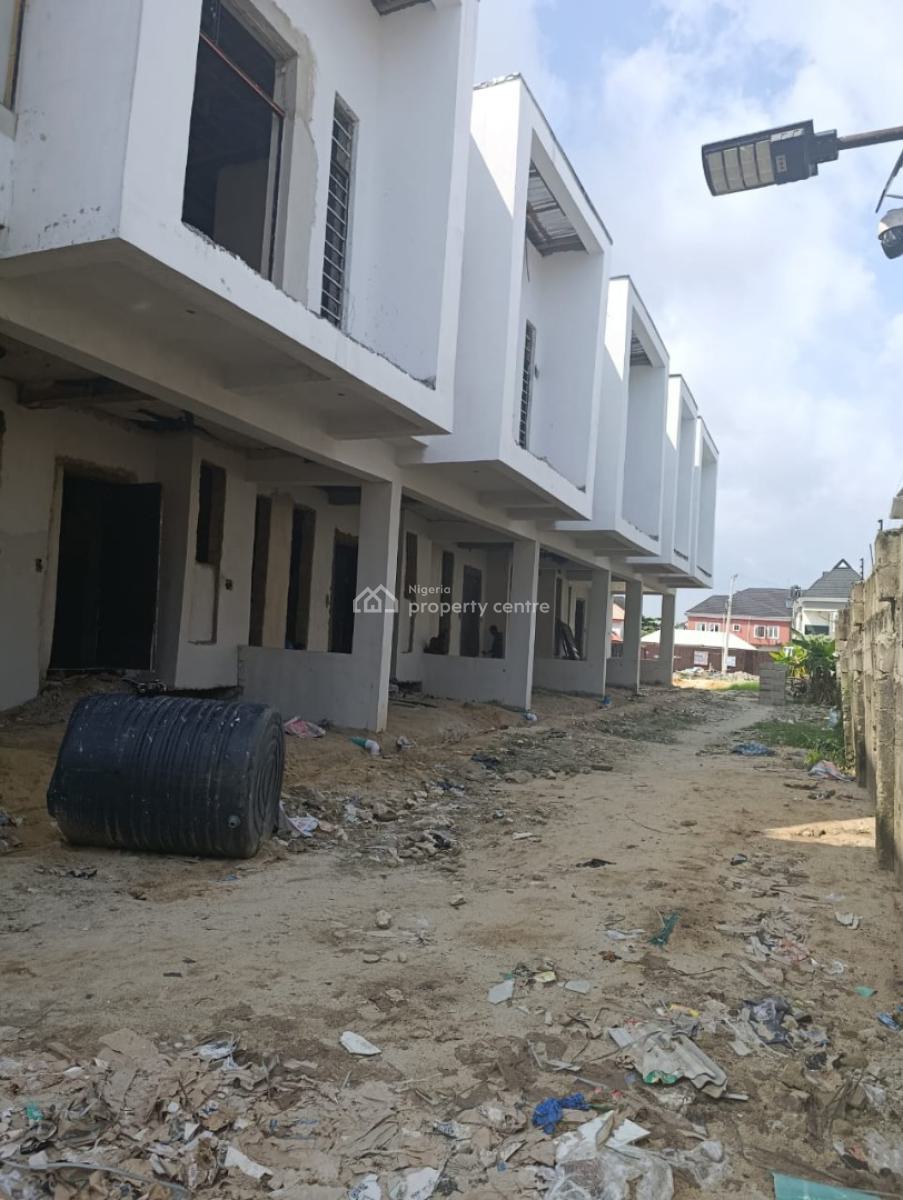 Newly Built 2 Bedroom Terraced Duplex, Sangotedo, Ajah, Lagos, Terraced Duplex for Sale