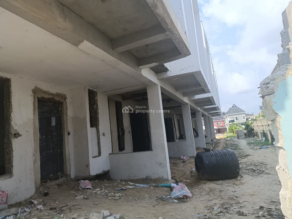 Newly Built 2 Bedroom Terraced Duplex, Sangotedo, Ajah, Lagos, Terraced Duplex for Sale