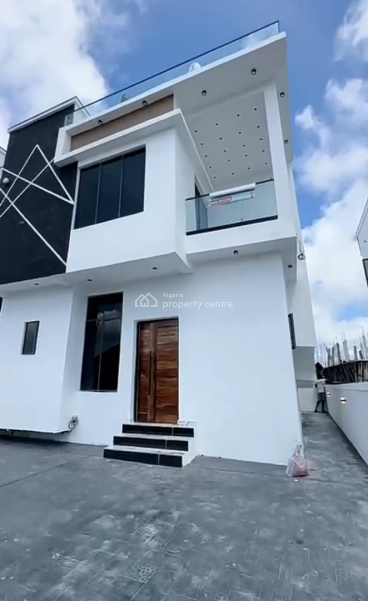 4 Bedroom Semi Detached Duplex+ Bq, General Paint, Ajiwe, Ajah, Lagos, Semi-detached Duplex for Sale