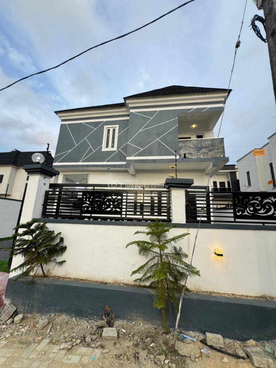 Spacious Fully Detached 4 Bedroom Duplex with Bq, Ajah, Lagos, Detached Duplex for Sale