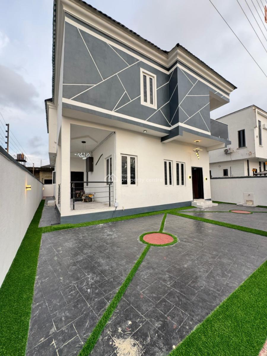 Spacious Fully Detached 4 Bedroom Duplex with Bq, Ajah, Lagos, Detached Duplex for Sale
