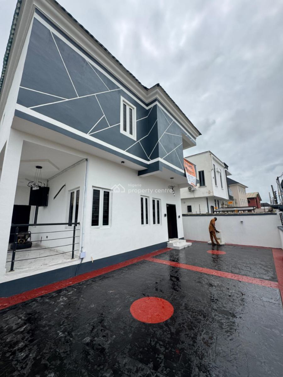 Spacious Fully Detached 4 Bedroom Duplex with Bq, Ajah, Lagos, Detached Duplex for Sale