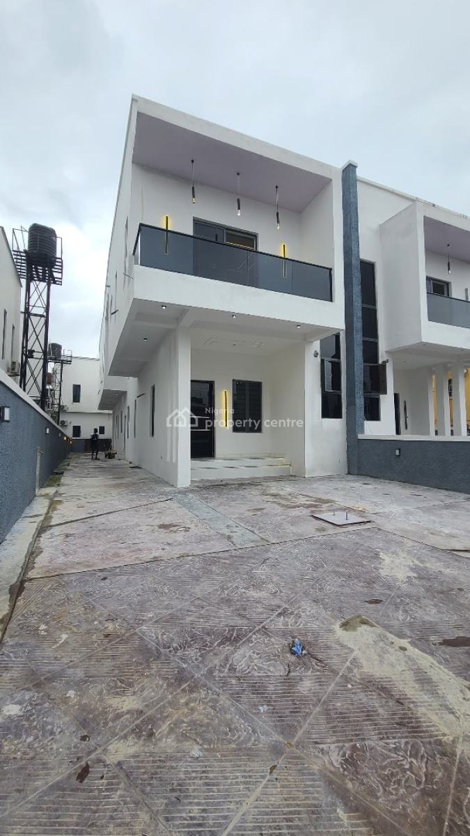 5 Bedroom Semi Detached Duplex with Bq, Pennisula Garden Estate, Sangotedo, Ajah, Lagos, Semi-detached Duplex for Sale