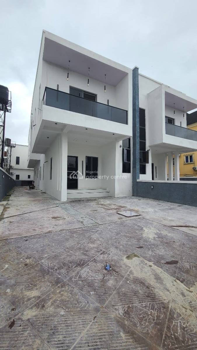 5 Bedroom Semi Detached Duplex with Bq, Pennisula Garden Estate, Sangotedo, Ajah, Lagos, Semi-detached Duplex for Sale